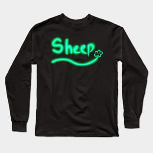 Glow Sheep Long Sleeve T-Shirt